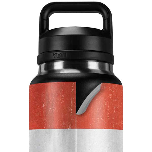 Canada Flag Distressed YETI Rambler 36oz Bottle Skin